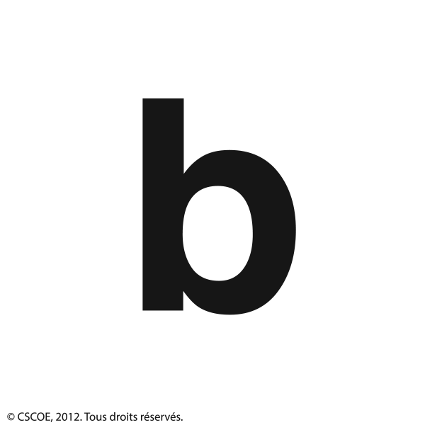 b minuscule
