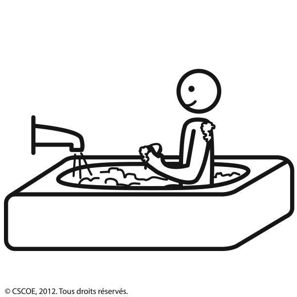 Prendre un bain_NB