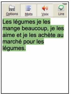 La synthèse `vocale pour réviser un texte